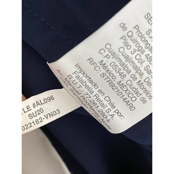 J. Crew Factory 9" Inseam Navy Blue Tech 100% Polyester Shorts Men's Size 30 - Picture 8 of 9